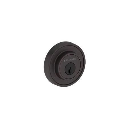 Baldwin Residential Deadbolts Single Cylinder Reversible Venetian Bronze SCRRD112