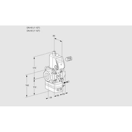 Honeywell Kromschroder VAG240R/NWAE KS88008818