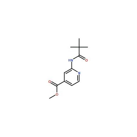 Ak Scientific 2-(2, 2-Dimethyl-propionylamino)-isonicotinic acid methyl ester (5g), CAS 470463-38-8 4055AE-5g