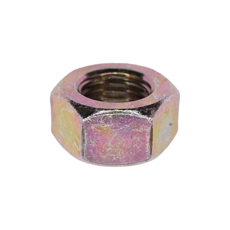 Auveco 7/16in-20 Grade 8 Hex Nut Zinc High Alloy, 50PK 9310