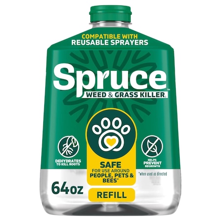 Spruce Snap & Spray Refill Broadleaf Weed and Vegetation Killers RTU Liquid 64 fl. oz. 810121300442