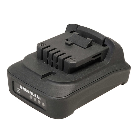 Greenlee 10.8V Li-Ion Battery, 1.5Ah Capacity MBP108