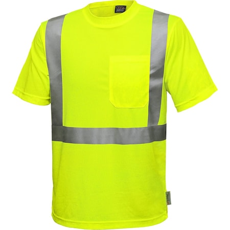 Reflective Apparel ANSI Type R Class 2 Short Sleeve T-Shirt with X-Back 102SX-LM-XL