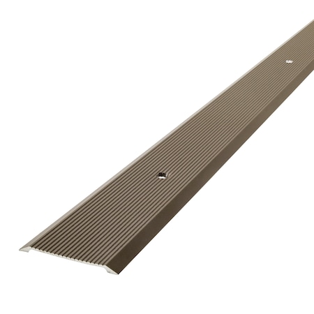 M-D Building Products 2-1/2 In. X 36 In. Spice Aluminum Seam Binder w/ Screws & Anchors 43975