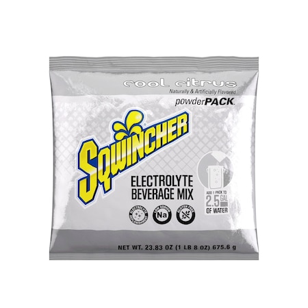 Sqwincher Sports Drink Mix Powder 23.83 oz., Cool Citrus 159016050