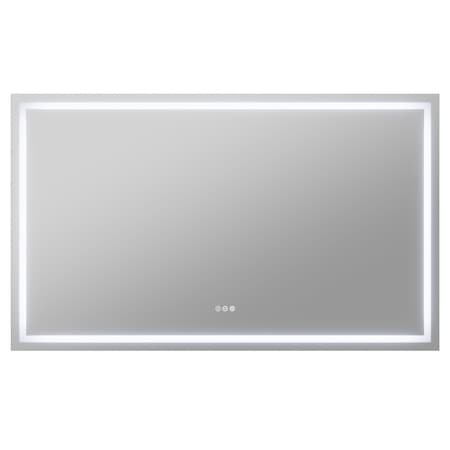 Anzzi 36in x 60in Frameless LED Front/Back Light Bathroom Mirror With Defogger BA-LMDFX021AL