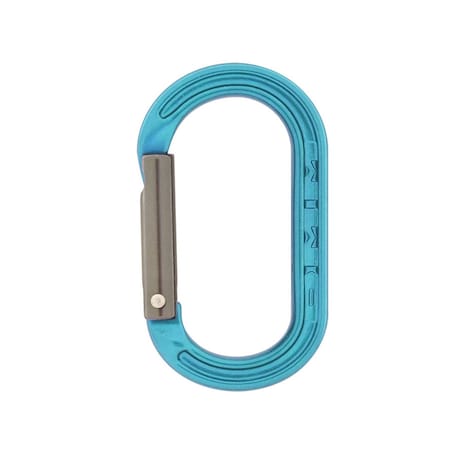 Dmm Carabiner, 2.25 in Length, Aluminum, Turquoise XSRE-TU