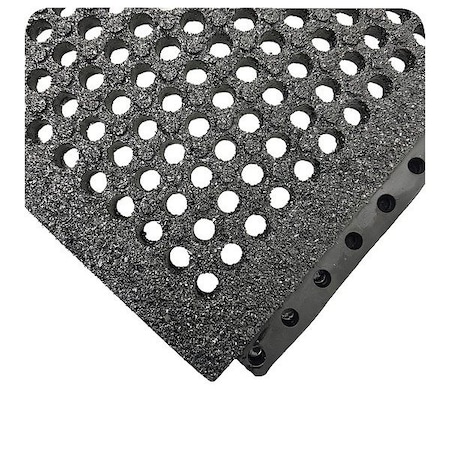 Wearwell LockSafe(R) Heavy Duty Open Gritted 589.34x3x3NBRBK
