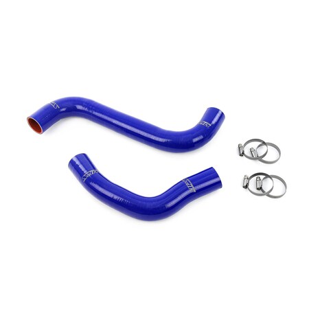 Hps Performance High Temp Reinforced Silicone Radiator Coolant Hose Kit, Blue, 57-2107-BLUE
