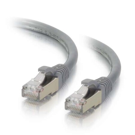 Fasttrack 30 ft. Cat6a Snagless Shielded-STP Ethernet Network Patch Cable - Gray FA987459