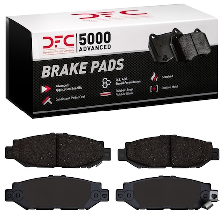 Dfc 5000 Advanced, Disc Brake Pad Set, 1551-0572-00