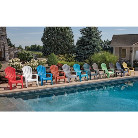 Adams RealComfort Bluestone Resin Adirondack Chair 254143