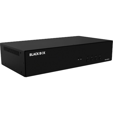 Black Box BLACK BOX SECURE KVM SWITCH, NIAP 4.0 CERTIFIED - 4-PORT, DUAL-MONITOR, FLEXPORT HDMI/DISP KVS4-2004HV