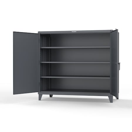 Strong Hold UHMW Top Shop Table with Keylock Drawers T4830-4DB-KL-UHMW