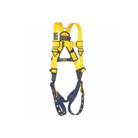 Dbi-Sala Delta, Vest Safety Harness, Back D-Ring, Yellow/Navy, 2X-Large 098-1101253