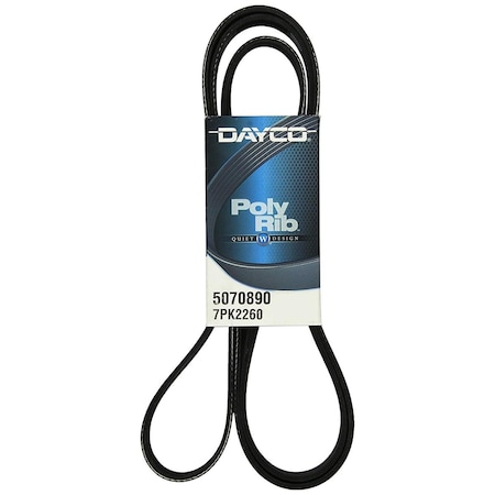 Dayco 5070890 7.2 oz Poly Rib Belt D35-5070890
