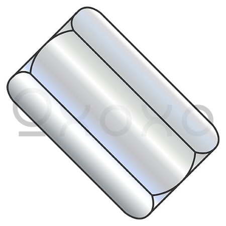 Oxoxo 1-8X2 3/4 Hex Rod Coupling Nut 1 3/8 inch Across Flats Zinc, 20PK 522233