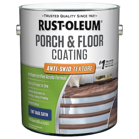 Rust-Oleum Porch and Floor Coating, Liquid, 1 gal, Can 262367