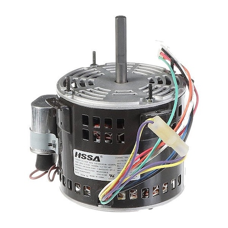 Captive-Aire Motor, 8 1/16 in L, 1/2 hp; 1/3 hp CK48HF25JF01-60-115