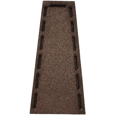 Groundsmart Brown Rubber Splash Block GSSBBN6