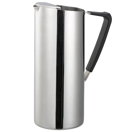Service Ideas Slim 1.9-Liter Stainless Water Pitcher with Ice Guard in Polished Stainless X7025V2