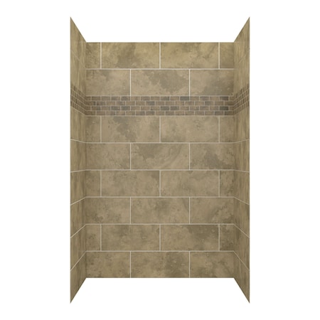 Craft And Main Wall System, Shower, 60x36x96 in RFL603696-SSS