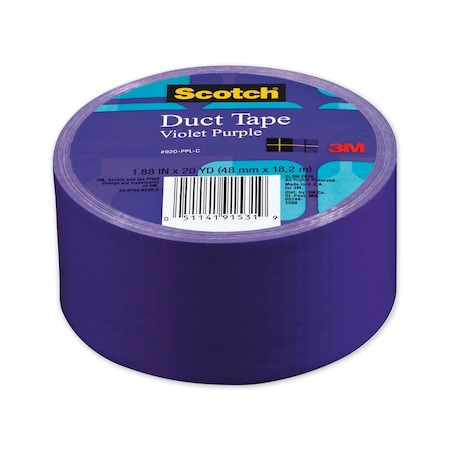 Scotch Duct Tape, 1.88in x 20 yds, Violet Purple 920-PPL-C