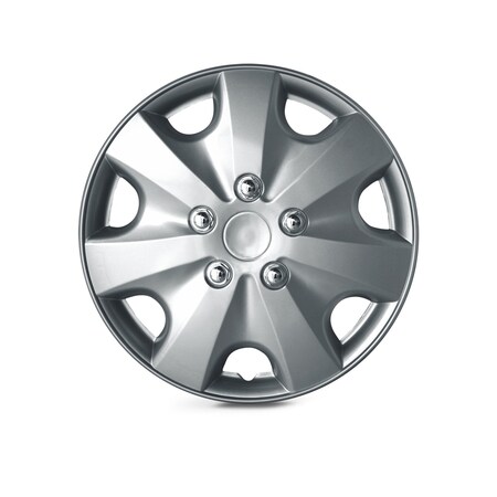 Altertrim 15 in Univ Hubcaps, Snap-On, (Slvr), 4PK CHB-5051-A-15