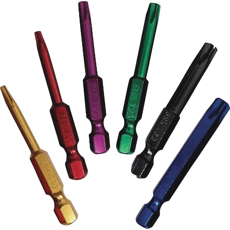 Grk Fasteners GRK 2'' T10 Star Drive Impact Screwdriver Bit, 2 Ct. 187419