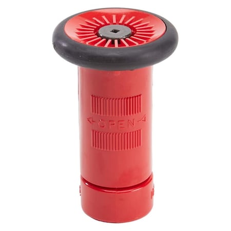 Firesafe 1" FIP Plastic Fire Hose Nozzle 8614002