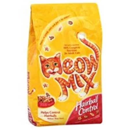 Jm Smuckers 3.15 lbs Meow Mix Cat Food Hairball Control - Case of 4, 4PK 799796