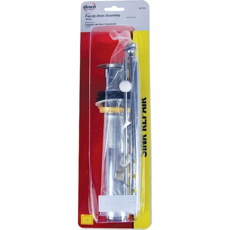 Danco 1-1/4'' Chrome-Plated Brass Pop-Up Assembly 86780
