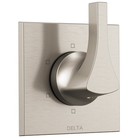 Delta Zura 6-Setting 3-Port Diverter Trim In Stainless T11974-SS