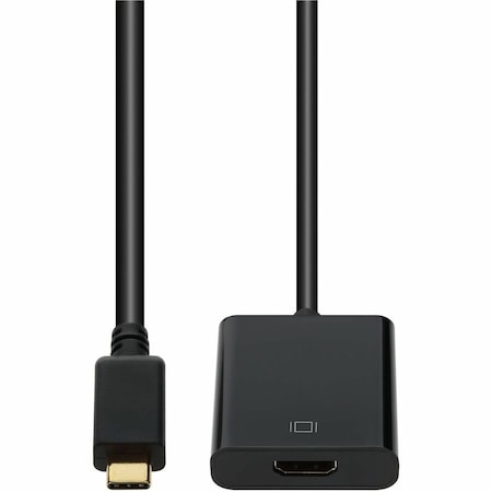 Add-On AddOn 20cm (8in) USB 3.1 Type (C) Male to HDMI Female Black Adapter Cable USBC2HDMI
