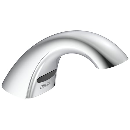 Delta Commercial Hdf Battery Electronic Lav Faucet, Vr 0/Grid Strainer.5 Gpm, L In Chrome 590-TFLGHGMHDF