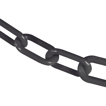 Mr. Chain 3" x 100' Slate Gray Plastic Safety Chain 80057-100