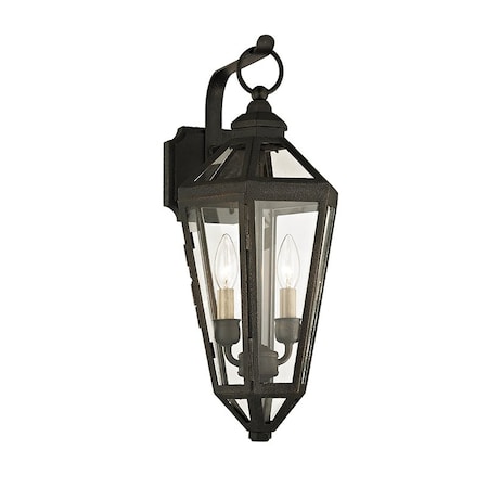 Troy Lighting Calabasas 2 Light Wall Sconce 9 In. Vintage Bronze B6372-VBZ