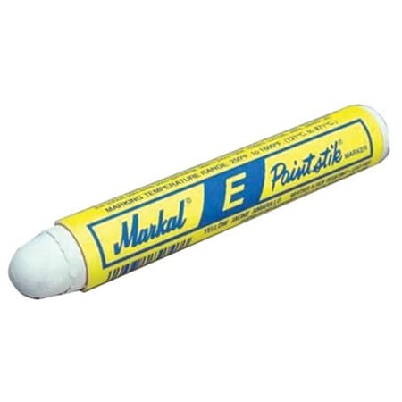 Markal White E Paintstk Marker 434-88620