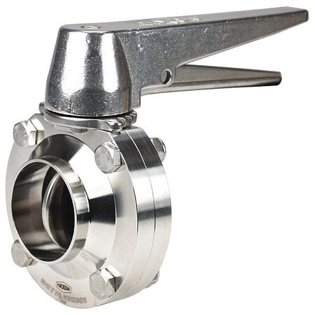 Dixon Butterfly Valve, 5.9 in L, 110 psi B5107S250BB-C