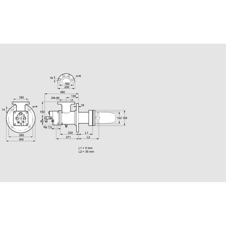 Honeywell Kromschroder BIC 140LB-0/35-60E KS84035310