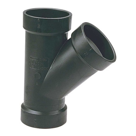 Nibco 3 in. ABS DWV All Hub Wye C5810HD3