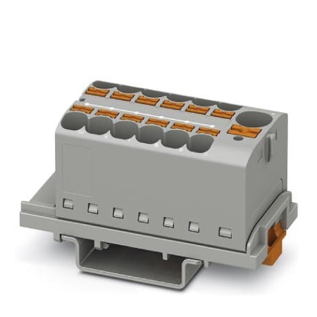Phoenix Contact PTFIX 10/12X4-NS35 GY Distribution 3273614