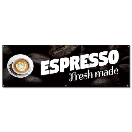 Signmission Espresso, 24 Inch, Banner B-72-30373