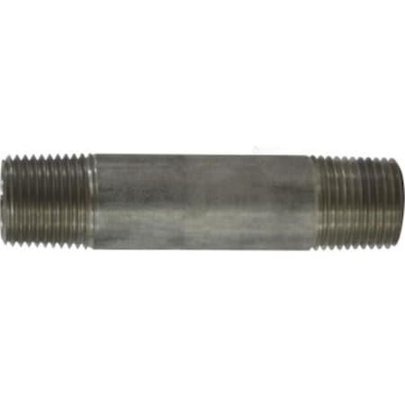 Gizmo 0.5 x 2 in. Schedule 40 Stainless Steel 304 Pipe Nipple GI3266521