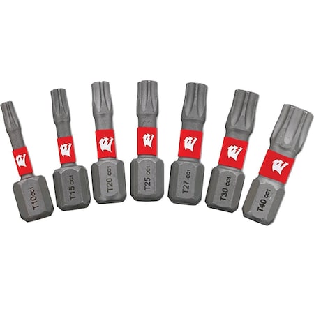 Diablo 1'' Torx Security Impact Screwdriver Bit Set, 7-Piece DTHV1-S7