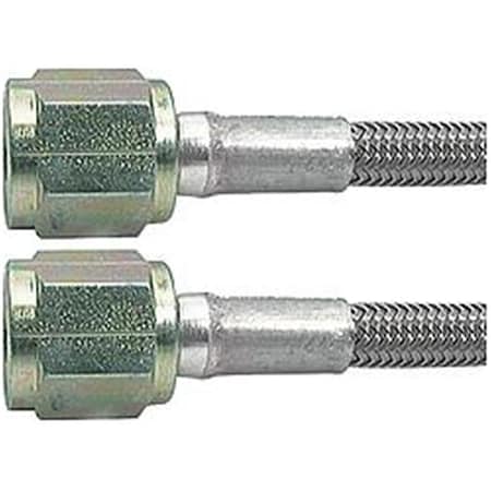 Allstar Performance 120 in. No. 3 Braided Steel Lines with Two -4 Stright Ends ALL46310-120