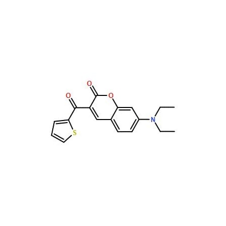 Ak Scientific 7-Diethylamino-3-thenoylcoumarin (250mg), CAS 77820-11-2 Z3061-250mg