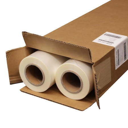 Sircle SircleLam 3 Mil 12" x 250' x 2 1/4" Core Glossy Low Melt Laminating Film RLP-12-03-250-225-G