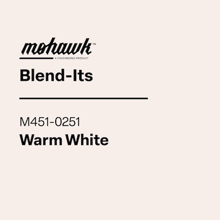Finishworks Mohawk Blend-It Warm White .5 Oz M451-0251