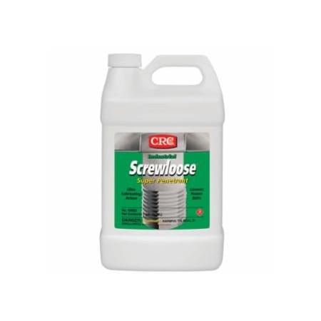 Crc Screwloose Super Penetrant, 1 gal Bottle, 4PK 125-03062